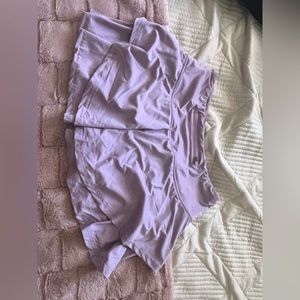 Lavender tennis skirt